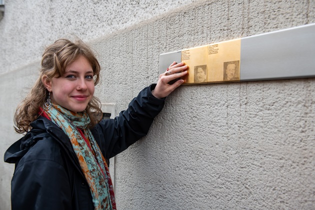 The Memorial Signs for Oskar and Meta Fleischhacker