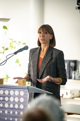 Rebecca Cordes, Commercial Director (Interim) of the Goethe-Institut