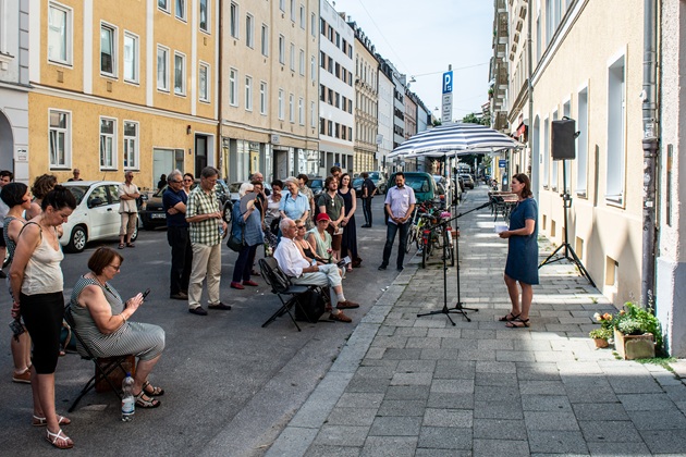 Gäste der Gedenkveranstaltung